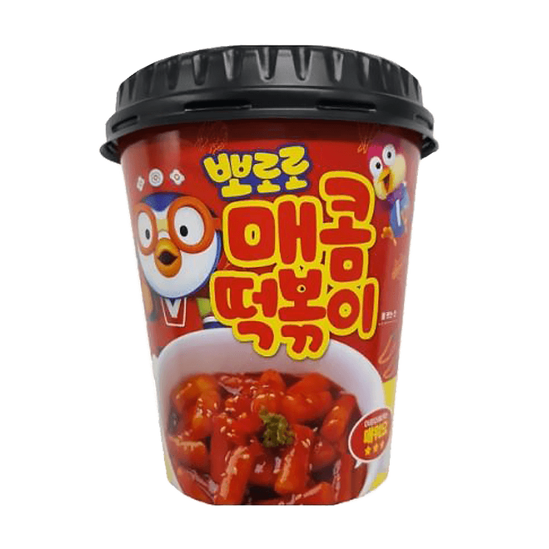 Pororo TTeokbokki Dried Rice Cake with Hot Sauce