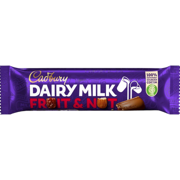 Cadbury Dairy Milk Fruit & Nut Bar