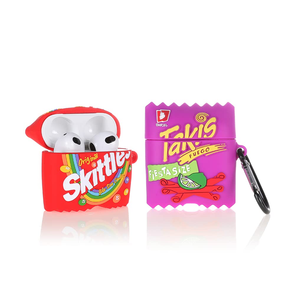 Skittles and Takis Airpods Case