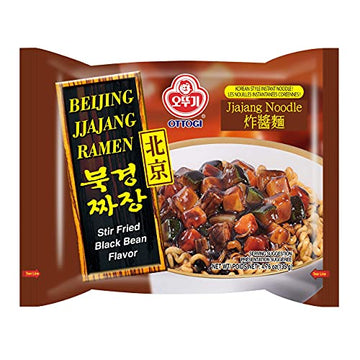 Ottogi Jjajang Noodle Stir Fried Black Bean Flavor