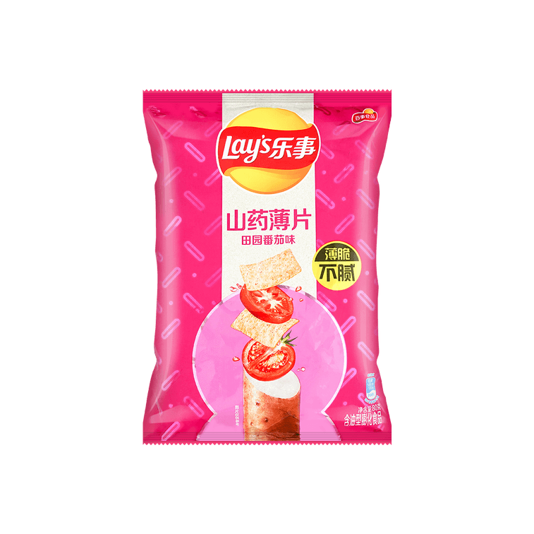 Lay's Yam Crips Tomato Flavor