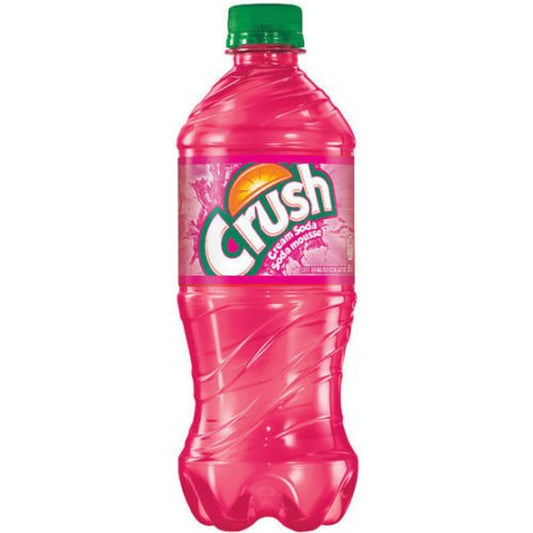 Crush Cream Soda Pink 591ml Wholesale - Case of 24