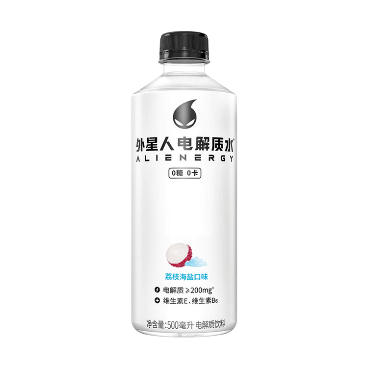 Alienenergy Lychee Sea Salt Electrolyte Water