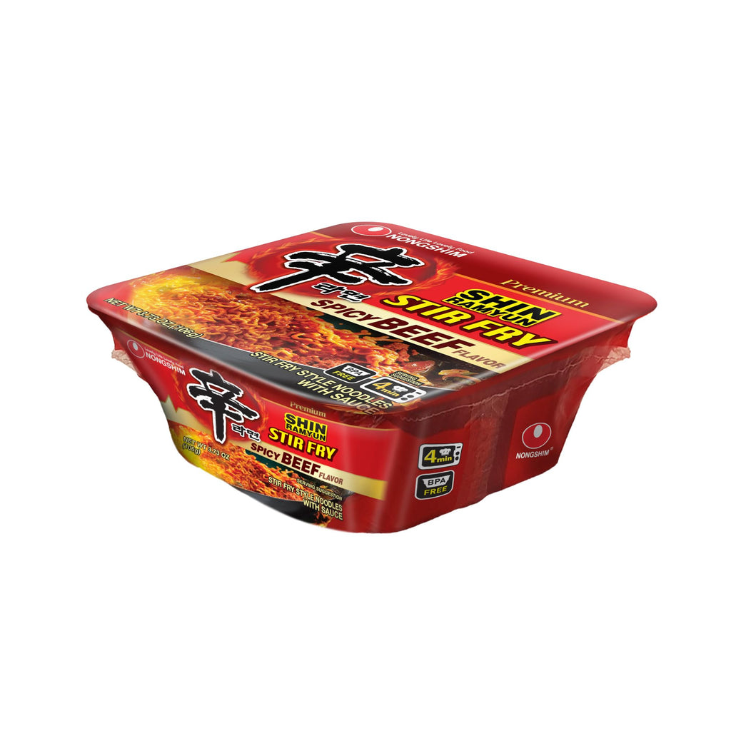 Nongshim Shin Ramyun Stir Fry Spicy Beef Flavor