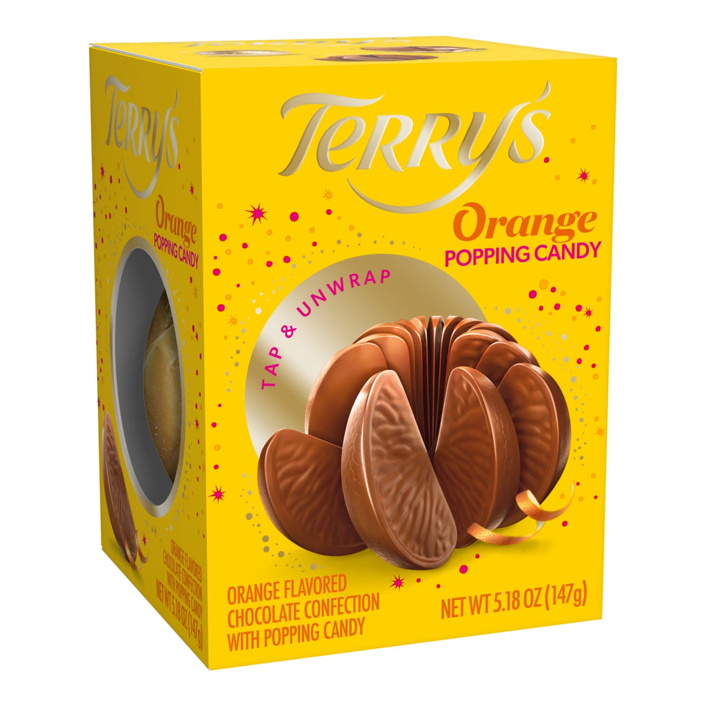 Terry's Orange Popping Candy