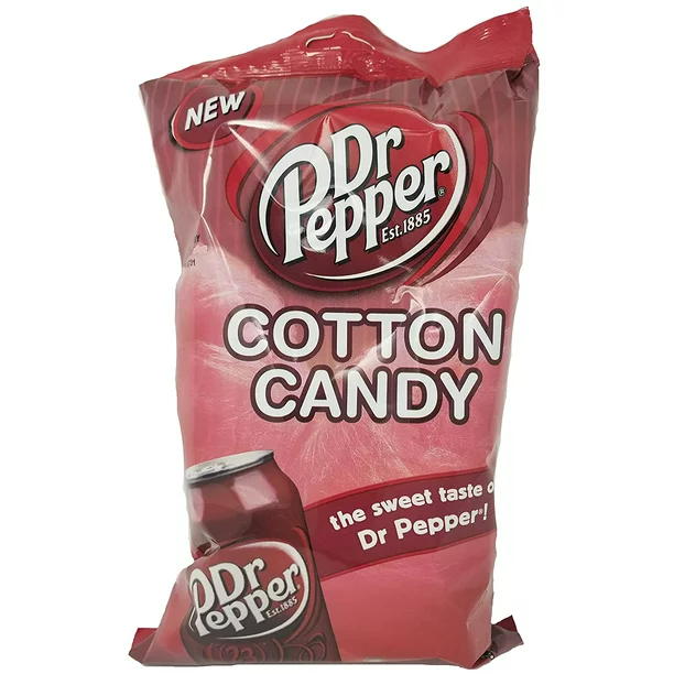 Dr Pepper cotton candy – Exotic Snack Guys