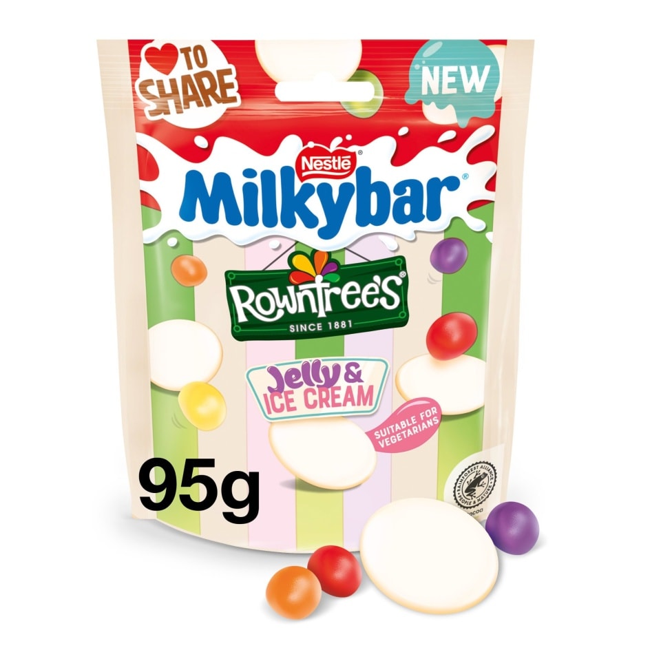 Nestle Milky Bar Rowntrees Jelly Ice Cream