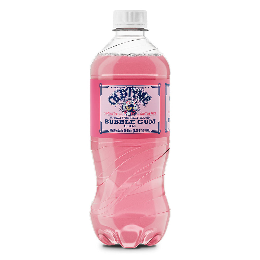 Old Tyme Bubble Gum 591ml (20oz) Wholesale - Case of 24