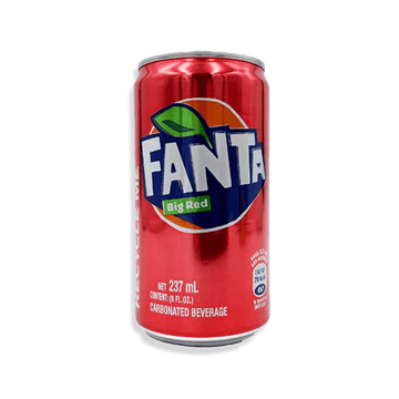 Fanta Big Red 237ml Can Wholesale - Case of 24