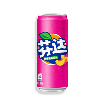 Fanta Peach Soda Can