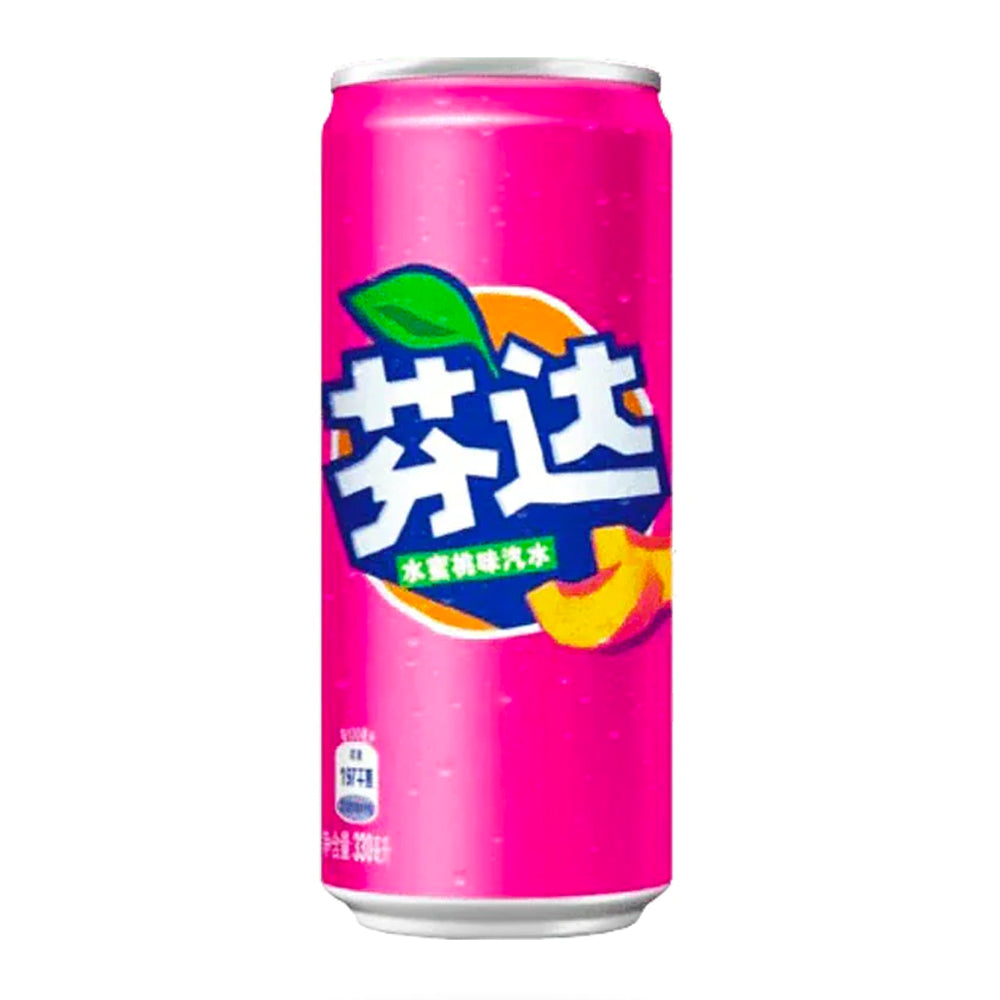 Fanta Peach 330ml Can Wholesale - Case of 24