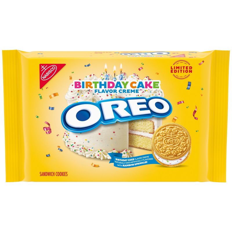 Oreo Birthday Cake Flavor Creme