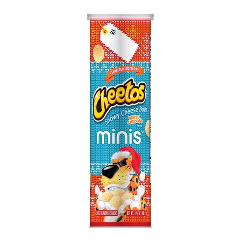 Cheetos Snowy Cheese Balls White Cheddar Minis