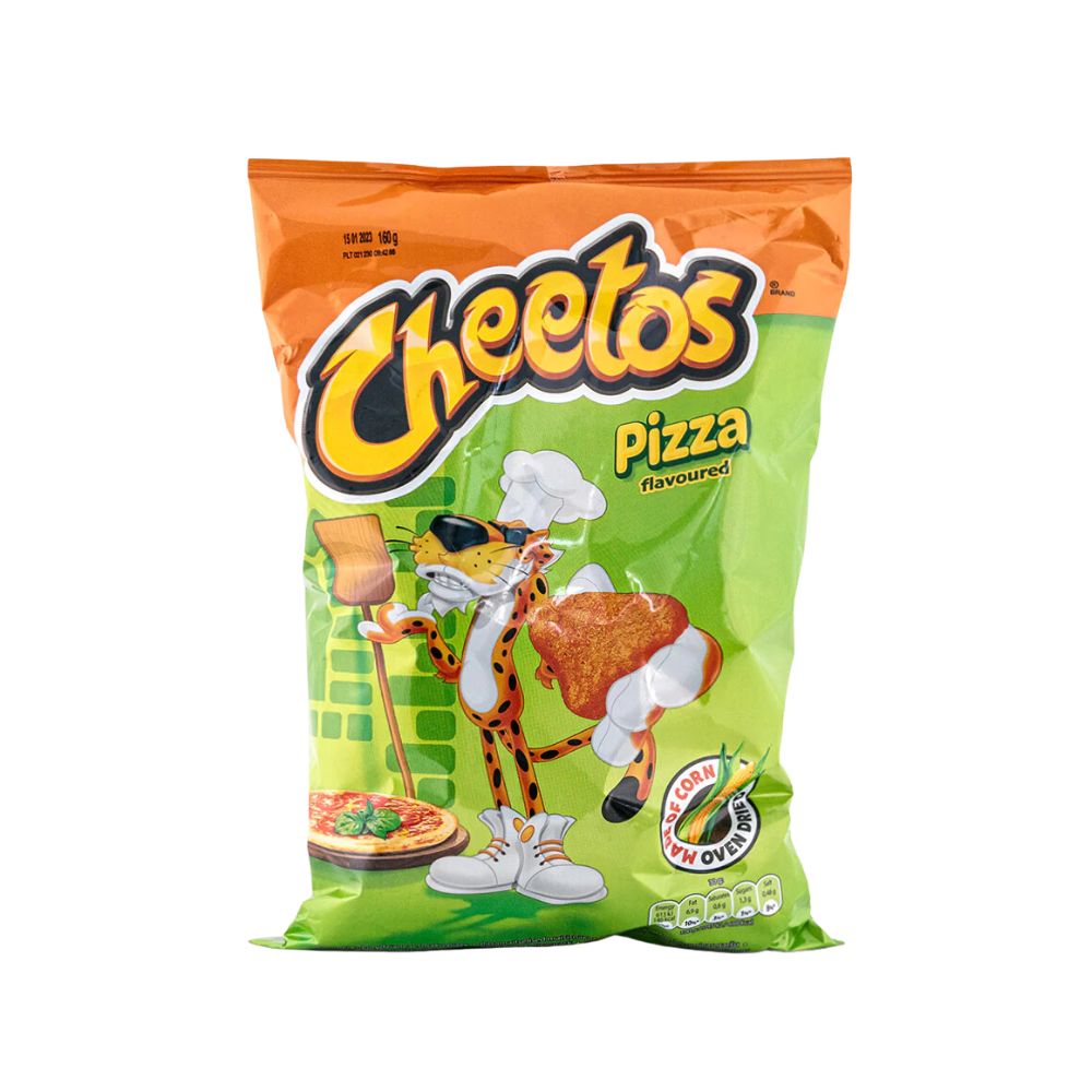 Cheetos Pizza – Exotic Snack Guys