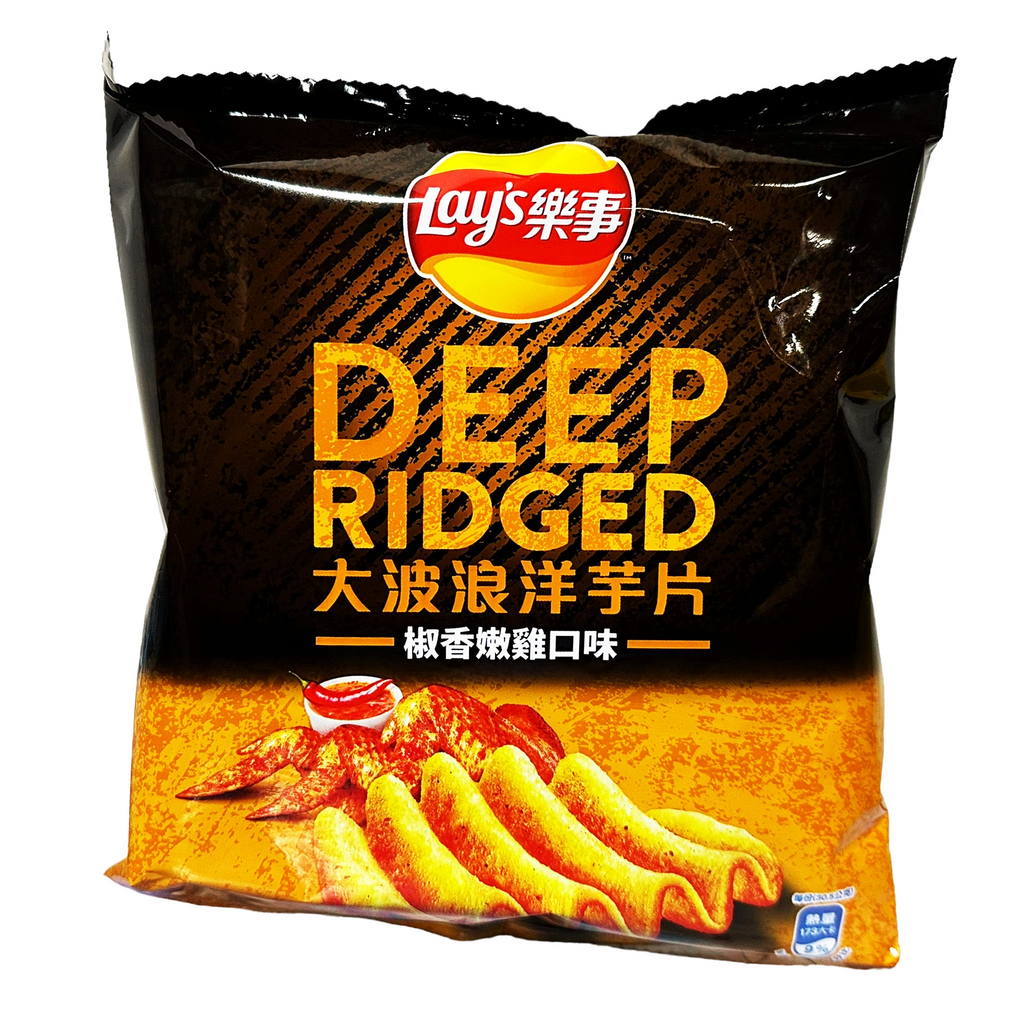 Lays Deep Ridged Pepper Chicken