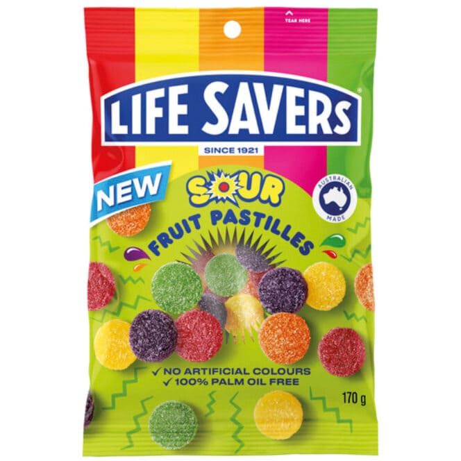 Lifesavers Sour Fruit Pastilles