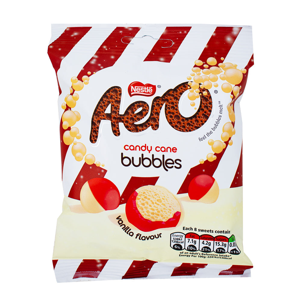 Nestle Aero Candy Cane Bubbles