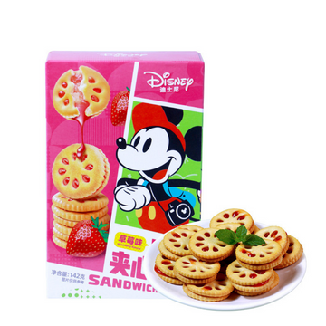 Disney Strawberry Jam Sandwich Biscuits