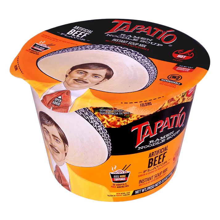 Tapatio Ramen Noodle Soup Beef – Exotic Snack Guys