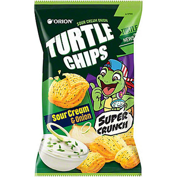 Turtle Chips Super Crunch Sour cream & Onion