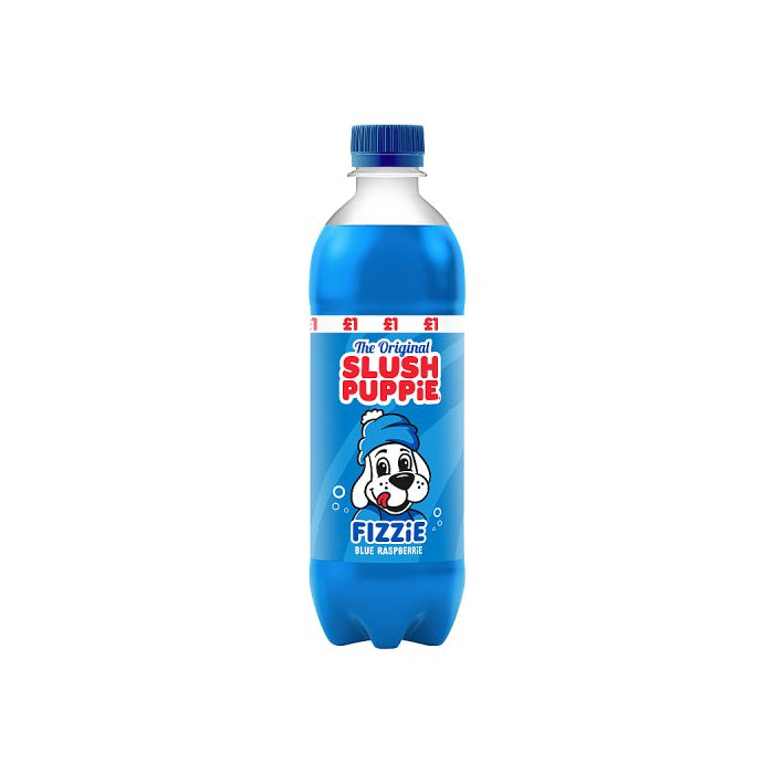 Slush Puppie Fizzie Blue Raspberry 500ml Wholesale - Case of 24