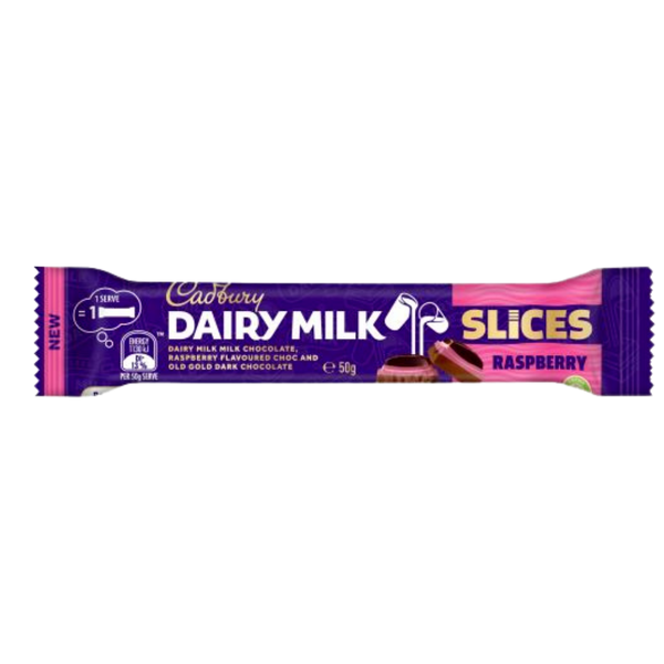 Cadbury Dairy Milk Slices Raspberry