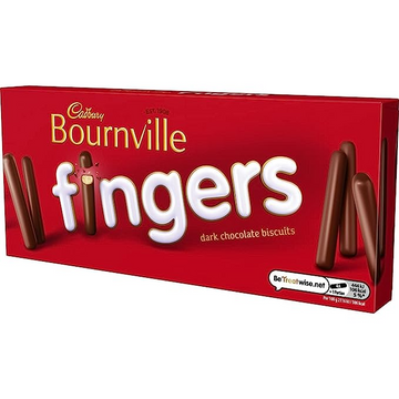 Cadbury Bournville Fingers Dark Chocolate Biscuits