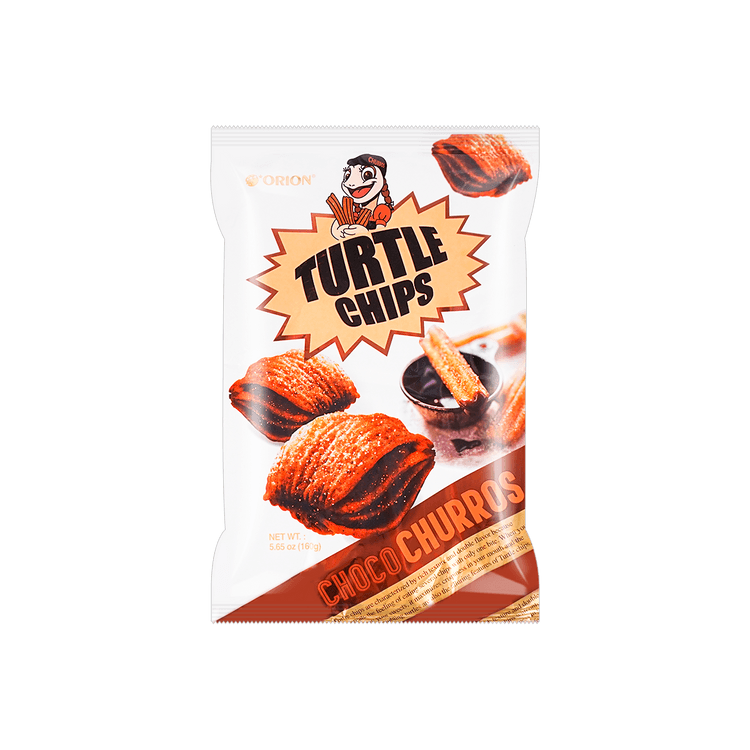 Orion Turtle Chips Choco Churros