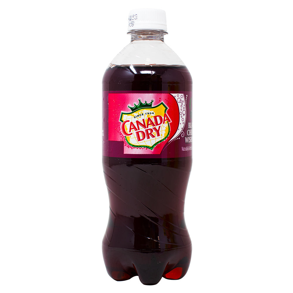 Canada Dry Black Cherry wishniak 591ml (20oz) Wholesale - Case of 24