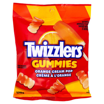 Twizzlers Gummies Orange & Creme Pop Gummies