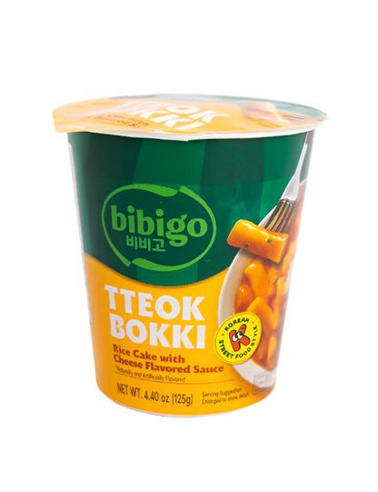 Bibigo TTeokbokki Rice Cake with Cheese Flavored Sauce