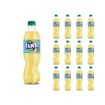 Fanta Soda - Pineapple Grapefruit Flavor 16.9oz (500ml) Wholesale - Case of 24