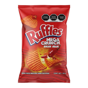 Ruffles Mega Crunch Salsa Roja