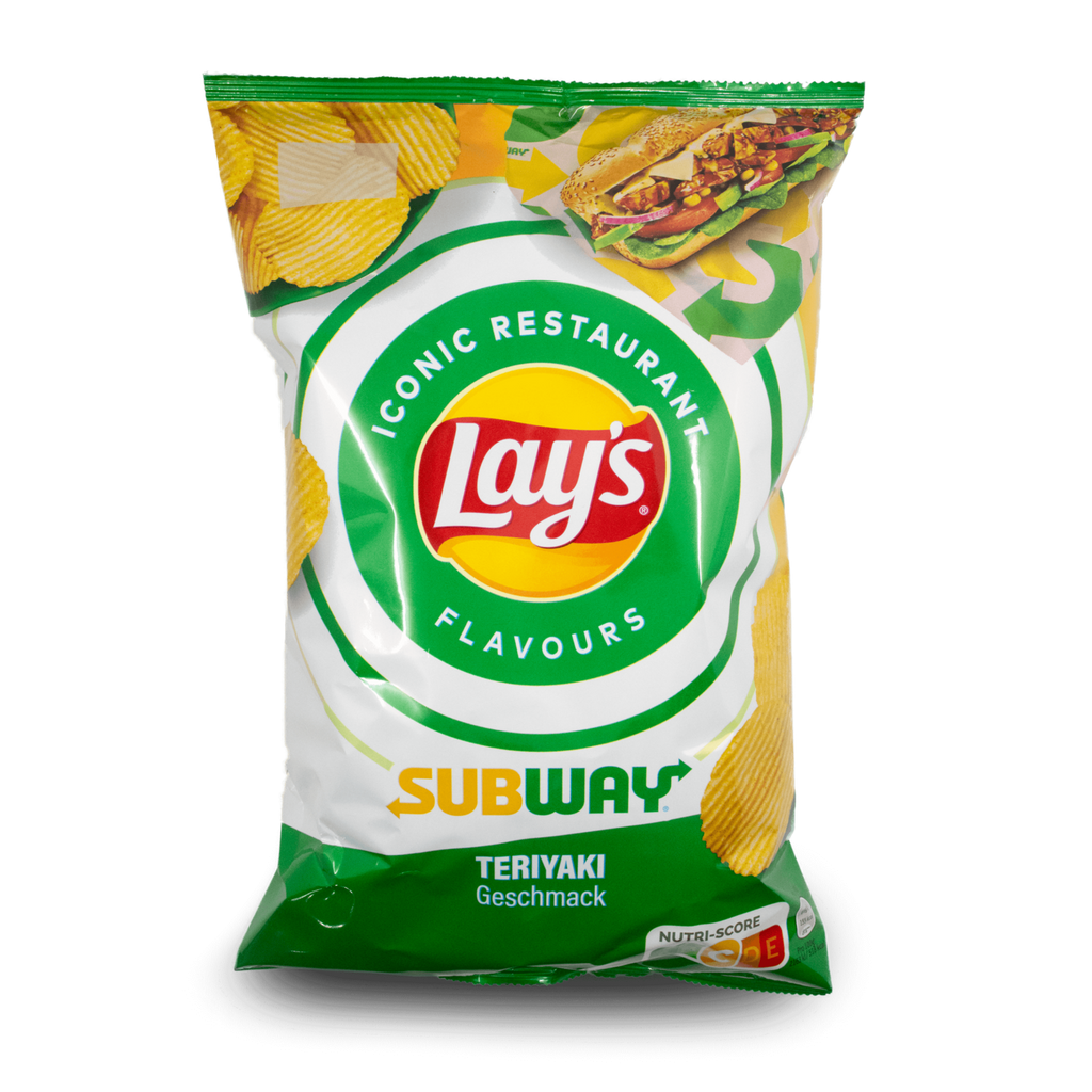 Lays Subway Teriyaki Chicken 150g Bag Wholesale Case of 10