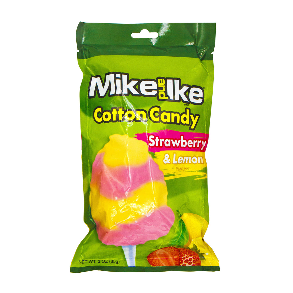 Mike and Ike Strawberry & Lemonade Cotton Candy