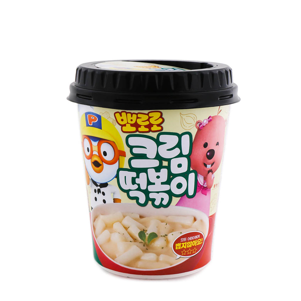 Pororo TTEOKBOKKI Dried Rice Cake with Cream Sauce