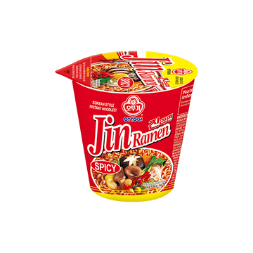 Ottogi Jin Ramen Spicy Korean Style Noodles