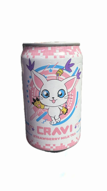 Digimon Cravi Strawberry Milk Tea