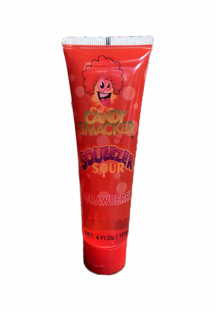 Candy Smacker Squeezer Sour Strawberry