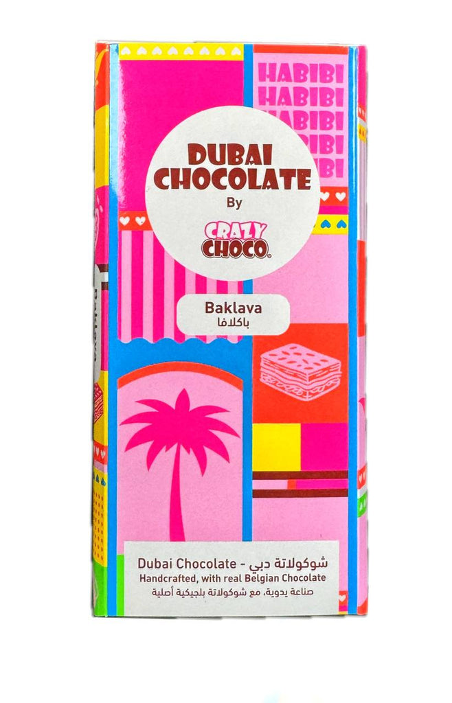 Crazy Choco Dubai Chocolate - Baklava