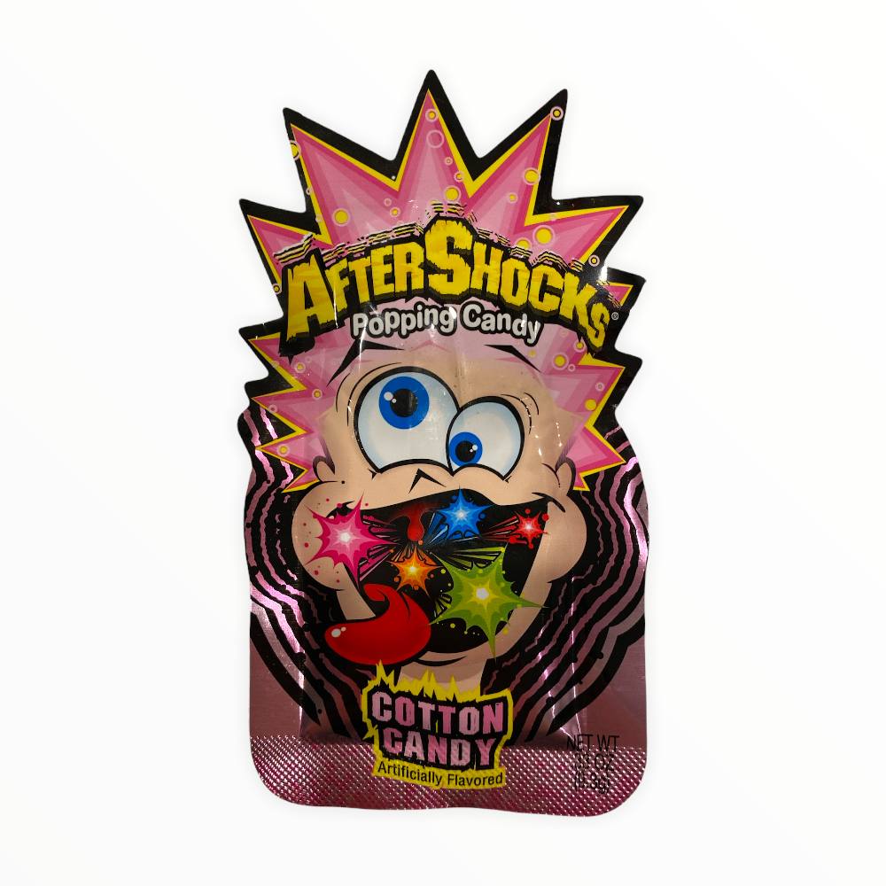Aftershocks Popping Candy Cotton Candy – Exotic Snack Guys