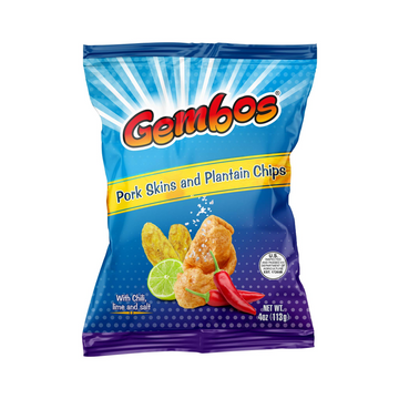 Gembos Pork Skins And Plantain Chips