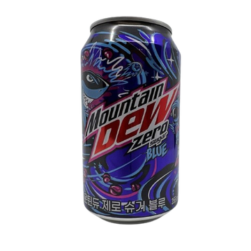 Mountain Dew Zero Sugar Blue