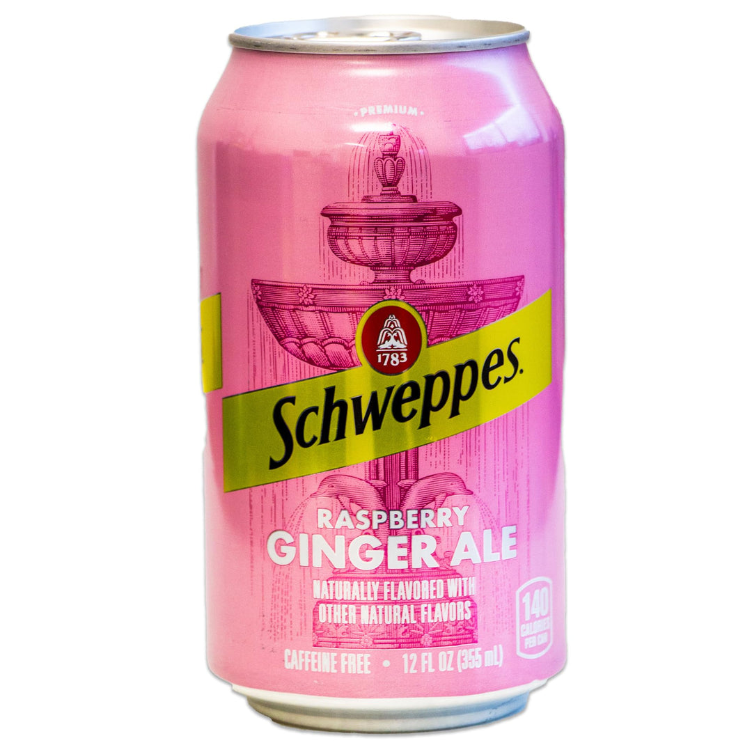 Schweppes Raspberry Ginger Ale – Exotic Snack Guys