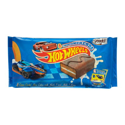 Hot wheels Cocoa Coated Mini Cakes with Milk Filling