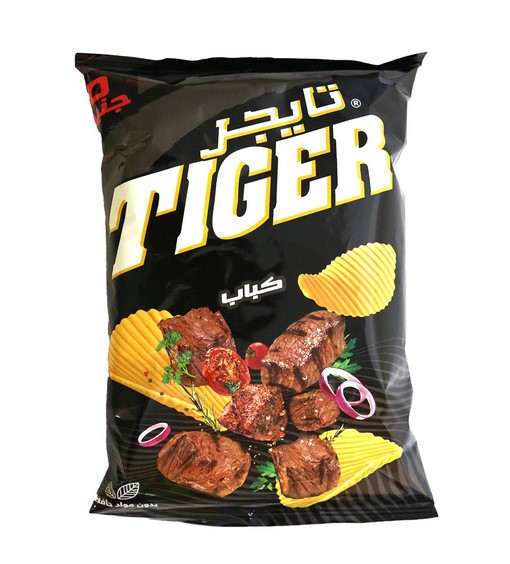 Tiger Chips Kebab flavor