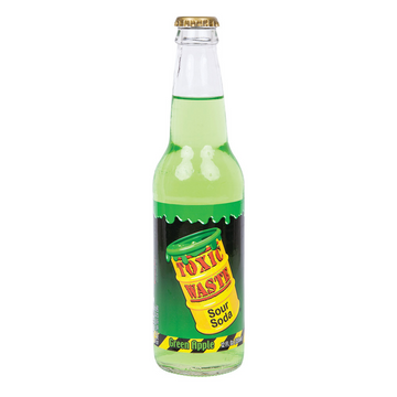 Toxic Waste Green Apple Soda