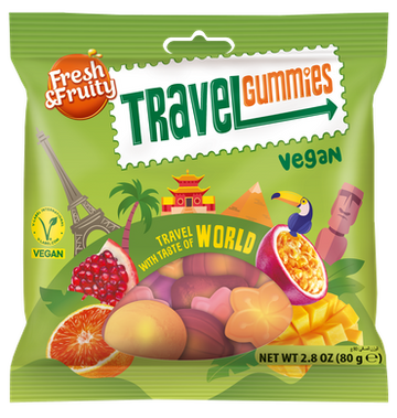 Travel Gummies Taste Of World